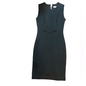 Calvin Cline black sleeveless scuba dress